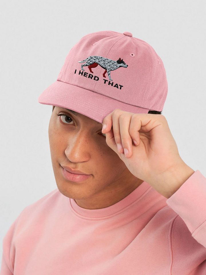 I Herd That Classic Dad Hat(Embroidered) of an Australian Cattle Dog(Blue Heeler 2) product image (26)