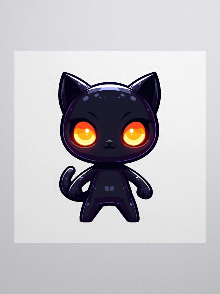 Black Kitty Emote product image (1)