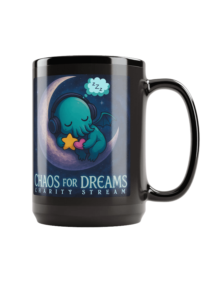 Chaos for Dreams Black Mug product image (1)