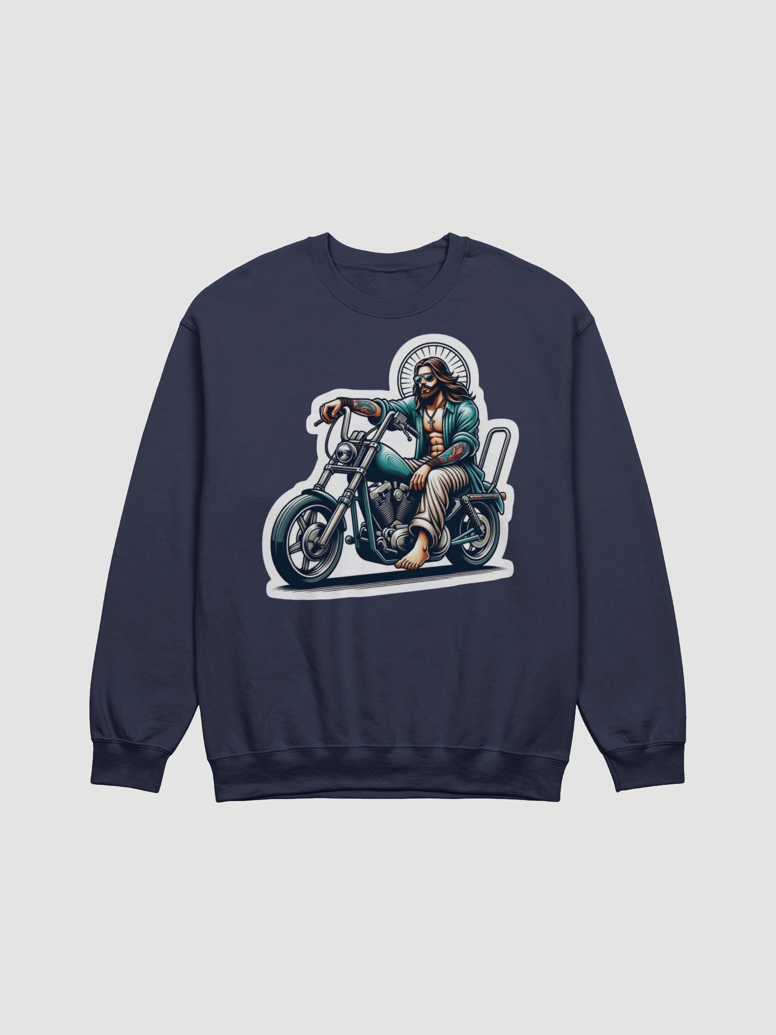 Rebel Rider Crewneck Sweatshirt product image (1)