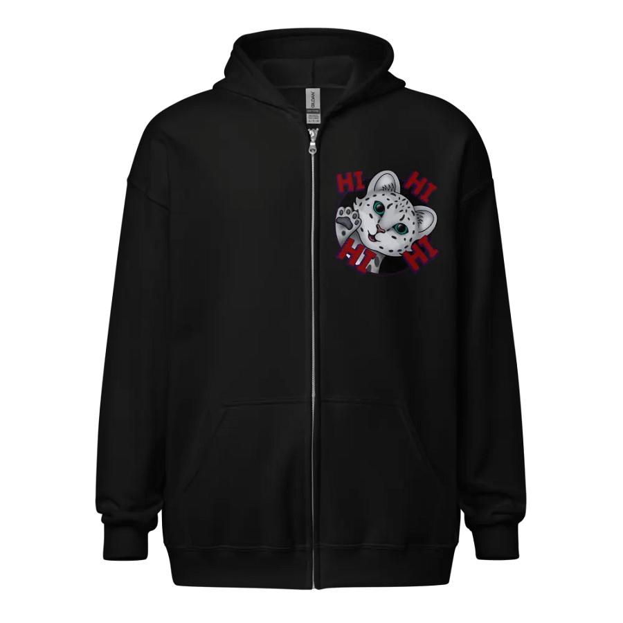 Snow Meow Hi Zipper product image (1)