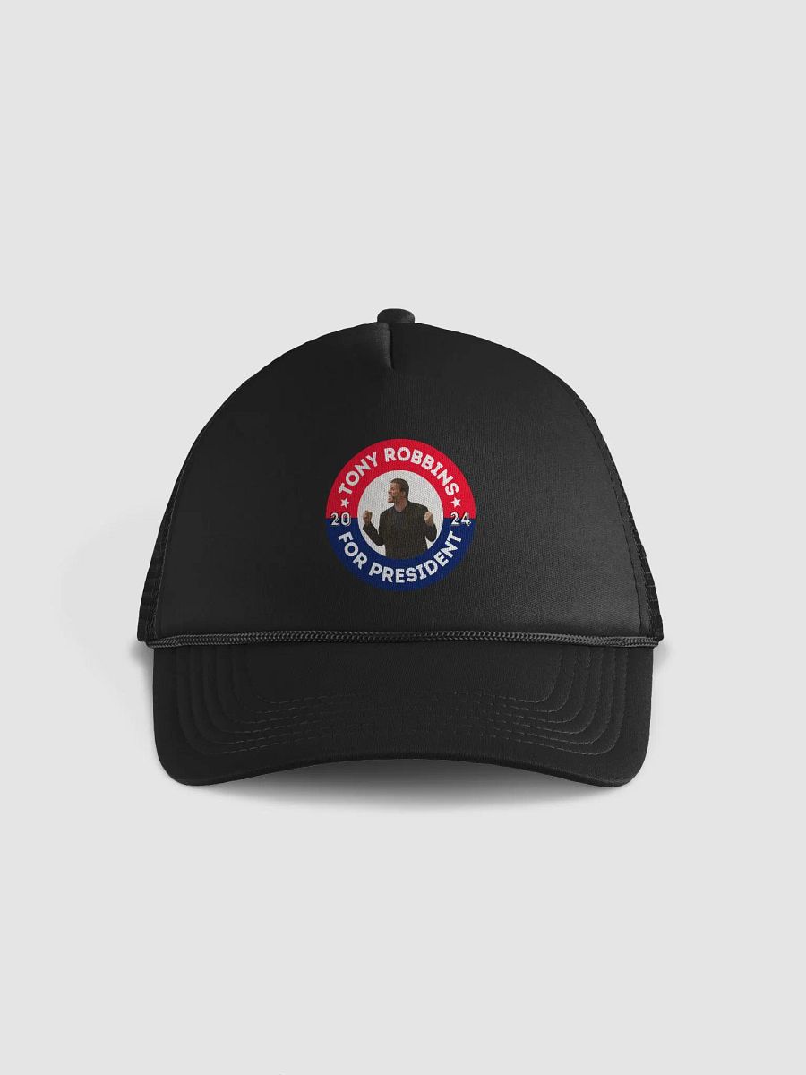 Tony Robbins for President 2024 Emblem Foam Trucker Hat product image (1)