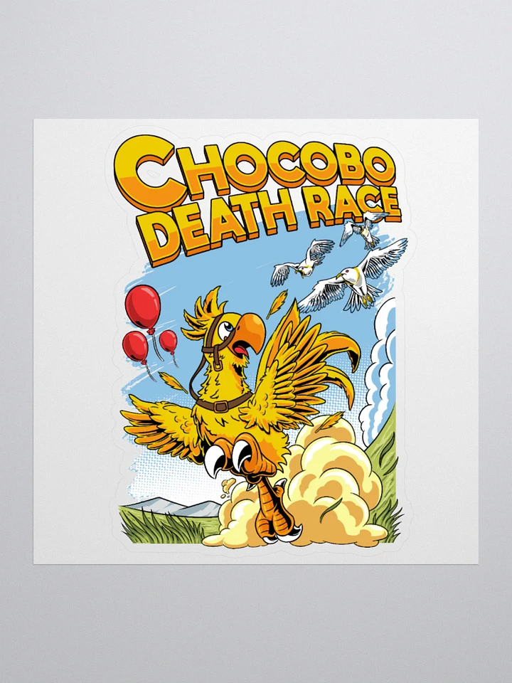 Chocobo Death Race Sticker product image (1)