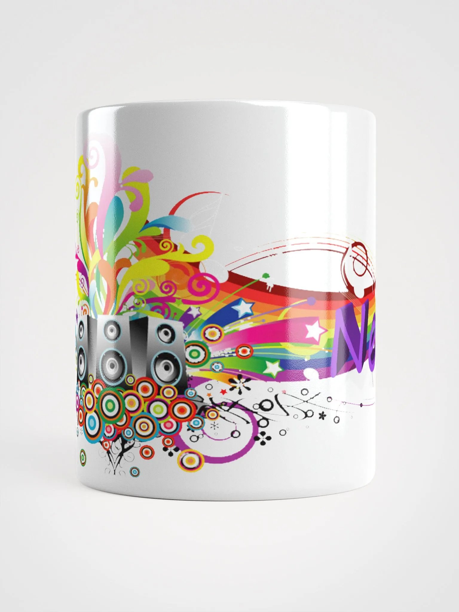 Taza Altavoces Nessy blanca product image (15)