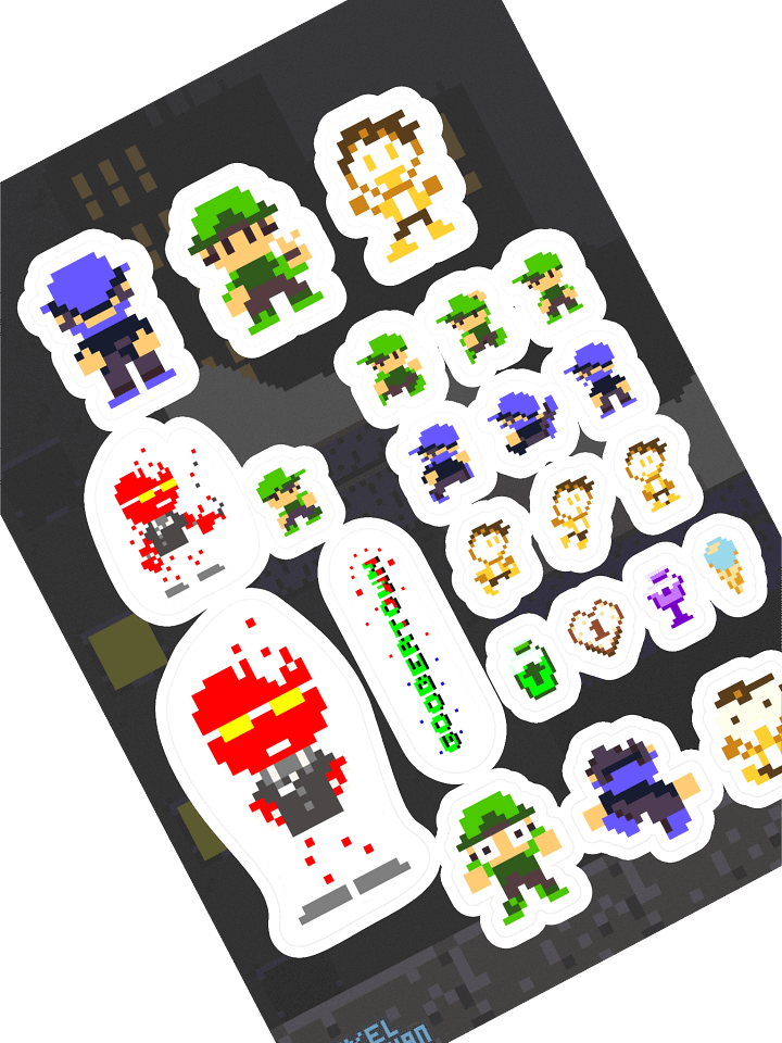 GOOBERTOWN Sticker Sheet product image (1)