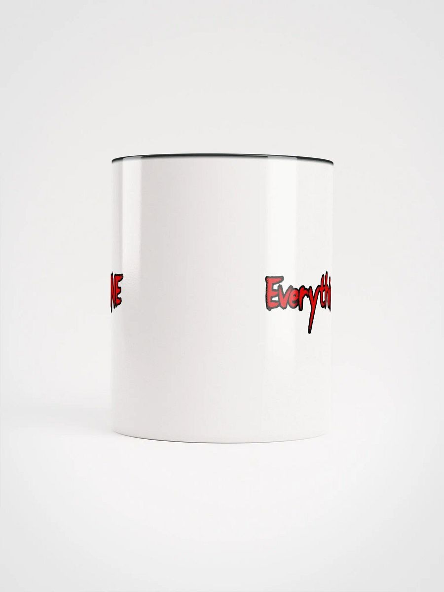 Everything's FINE Ceramic Mug with Color Inside product image (25)