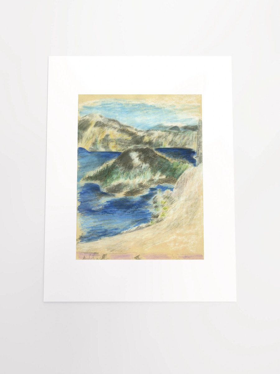 Crater Lake, OR 1986 print product image (4)