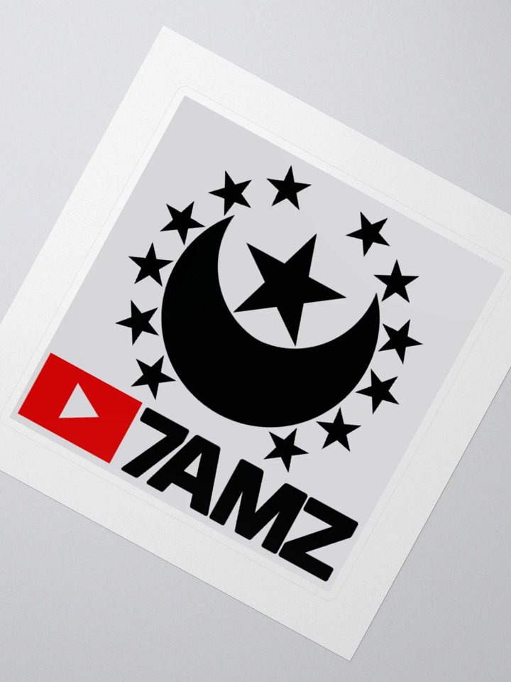 1ST EDITION CRESCENT STARS 7AMZ STICKER product image (3)