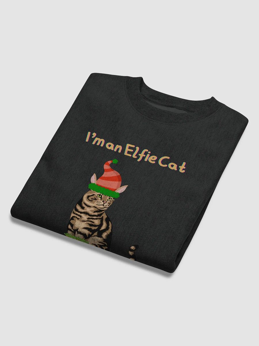 I'm an Elfie Cat black sweatshirt. product image (6)