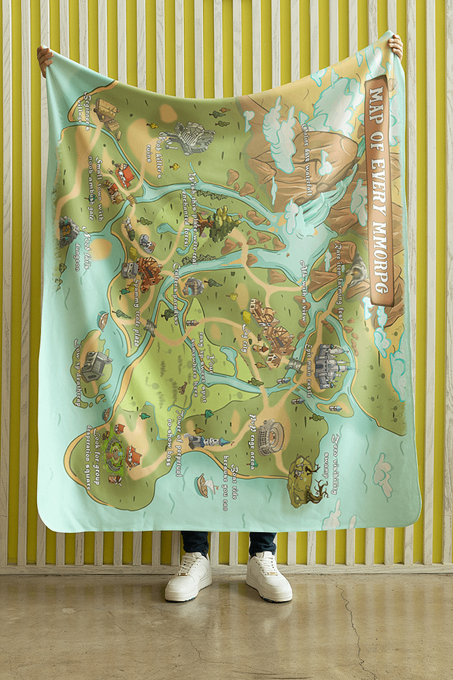 Map of every MMORPG