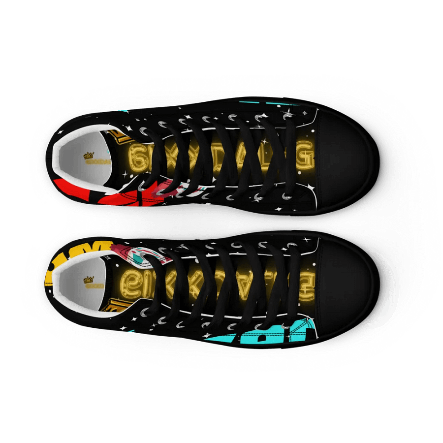 DA6iXXWRLD X 6IXX 1'S DARK SIDERS HIGH TOPS 6GLAZERS & 6CLOWNS product image (9)