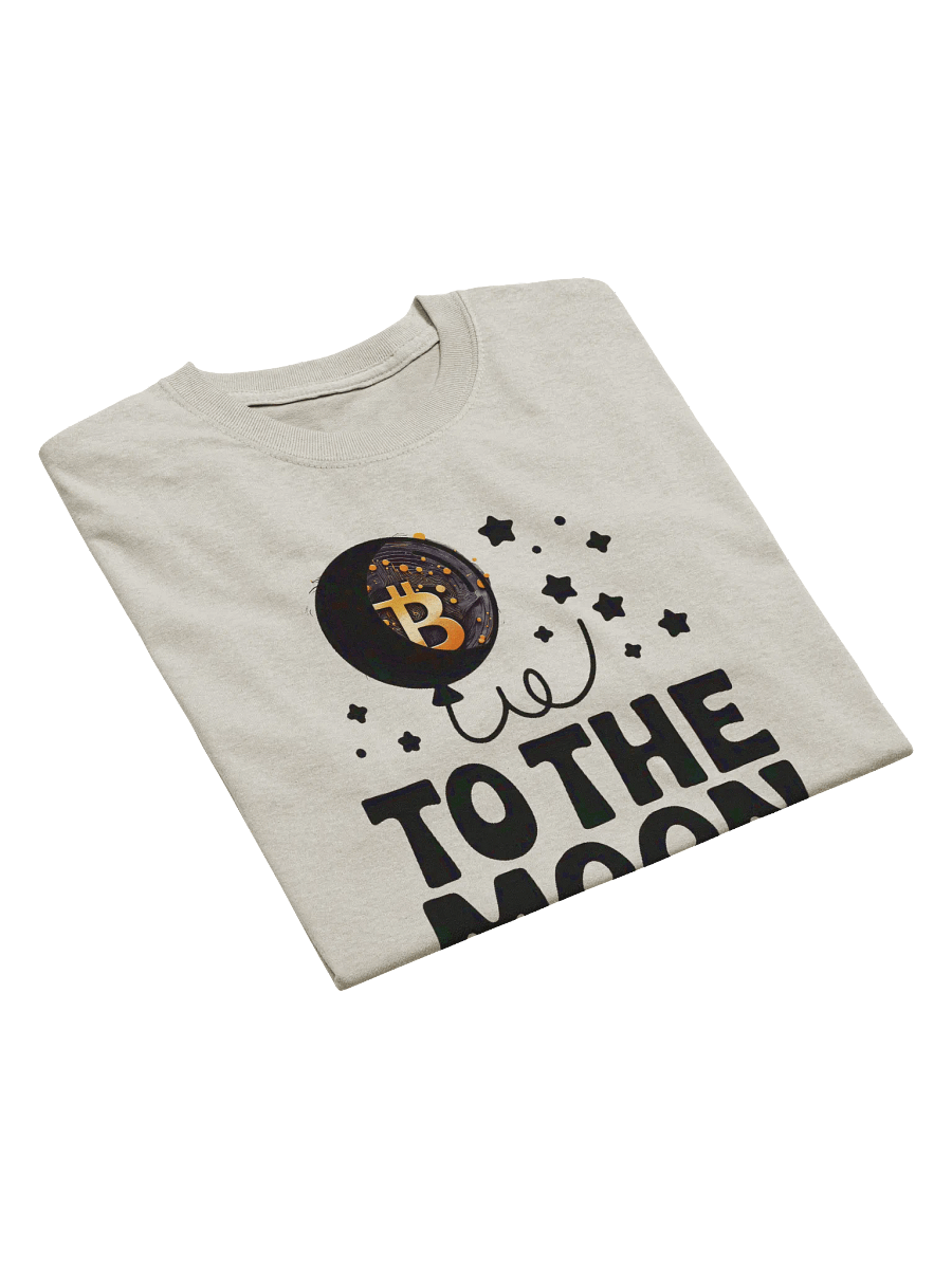 Bitcoin Moon T-Shirt, Crypto Gift for Traders, To the Moon Tee product image (20)
