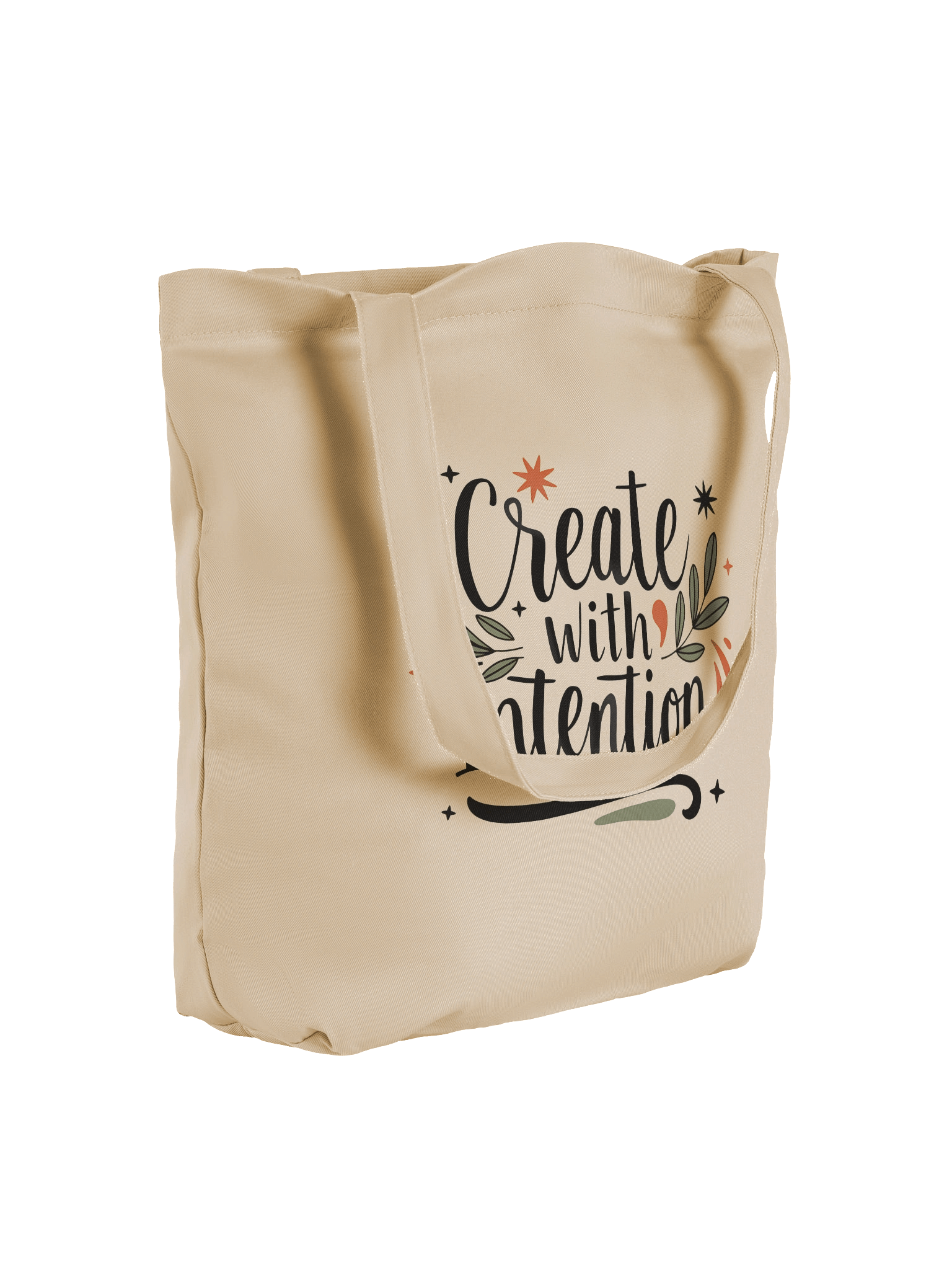 Create with Intention Tote Bag product image (4)