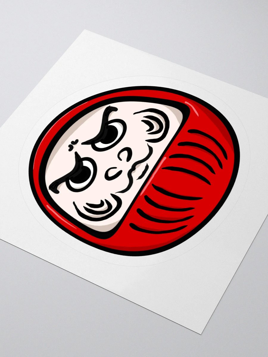 Daruma Doll Perseverance Stickers product image (9)