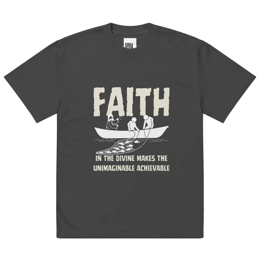 Faith in the Divine Oversize Unisex T-shirt product image (5)