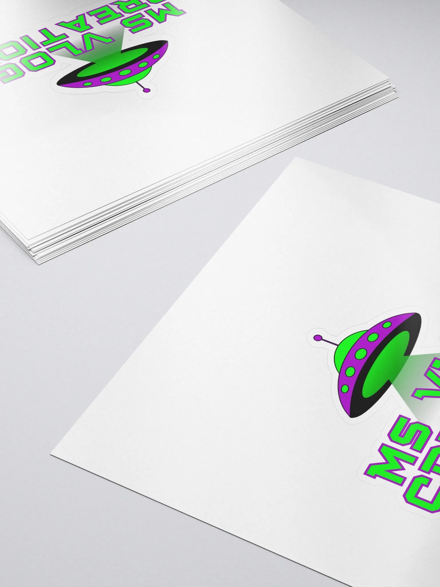 UFO Logo Sticker product image (5)