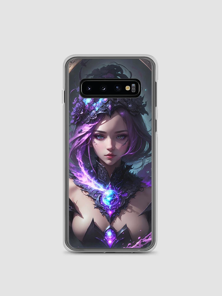 Dark Magician Girl Cyberpunk Inspired Samsung Galaxy Phone Case Style A - Fits S10, S20, S21, S22 - Futuristic Design, Durable Protection product image (1)