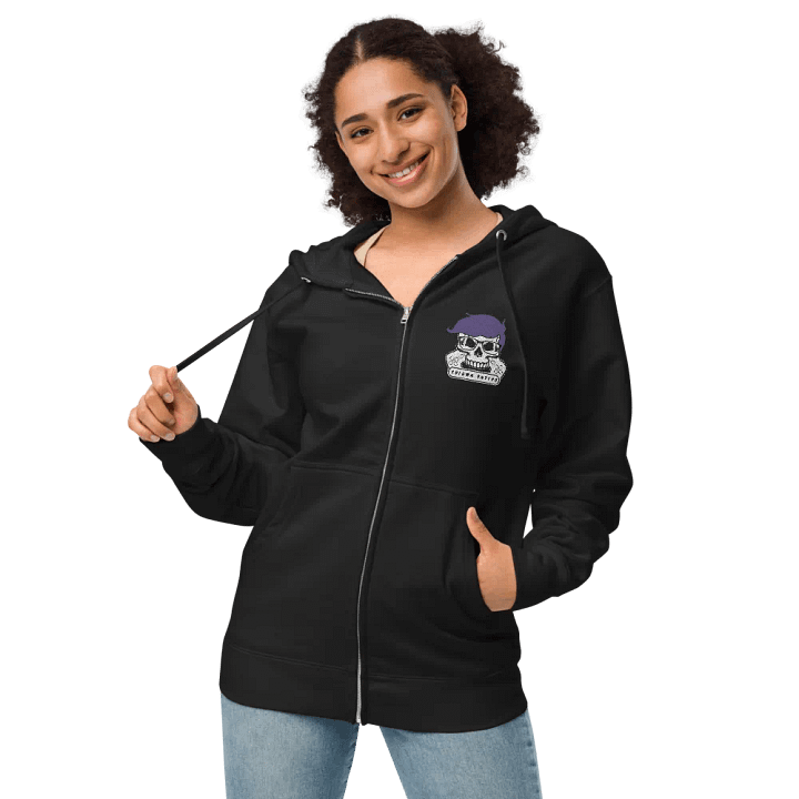 Enigma Nation Independent Trading Co. Fleece Zip Up Hoodie (EMBRODERED) product image (2)