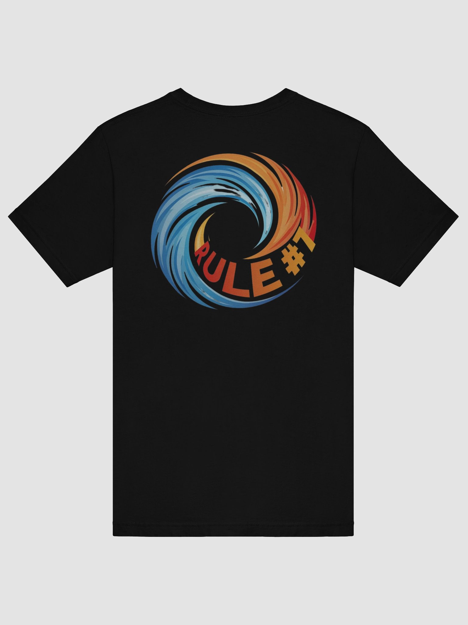 Rule # 7 Women's T-Shirt Blue and Orange product image (62)