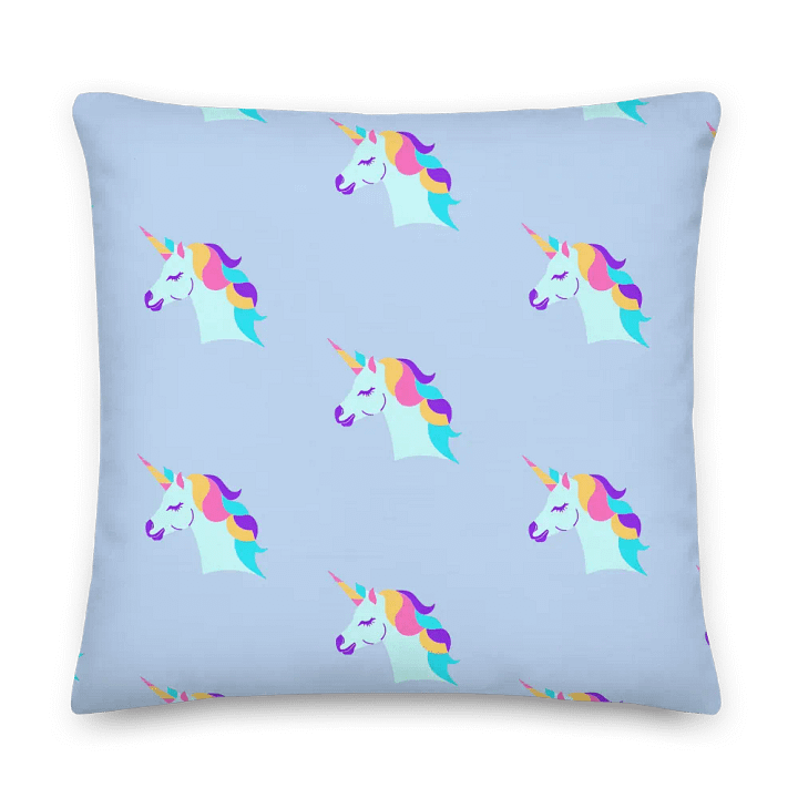 Rainbow Unicorn All-Over Print Pillow product image (1)