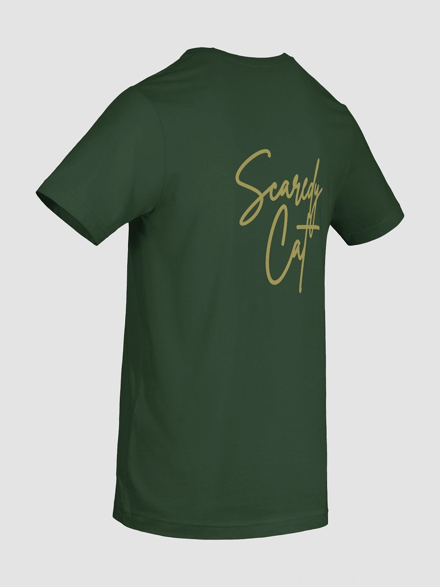 Whimsical 'Scaredy Cat' Handwritten T-Shirt product image (22)