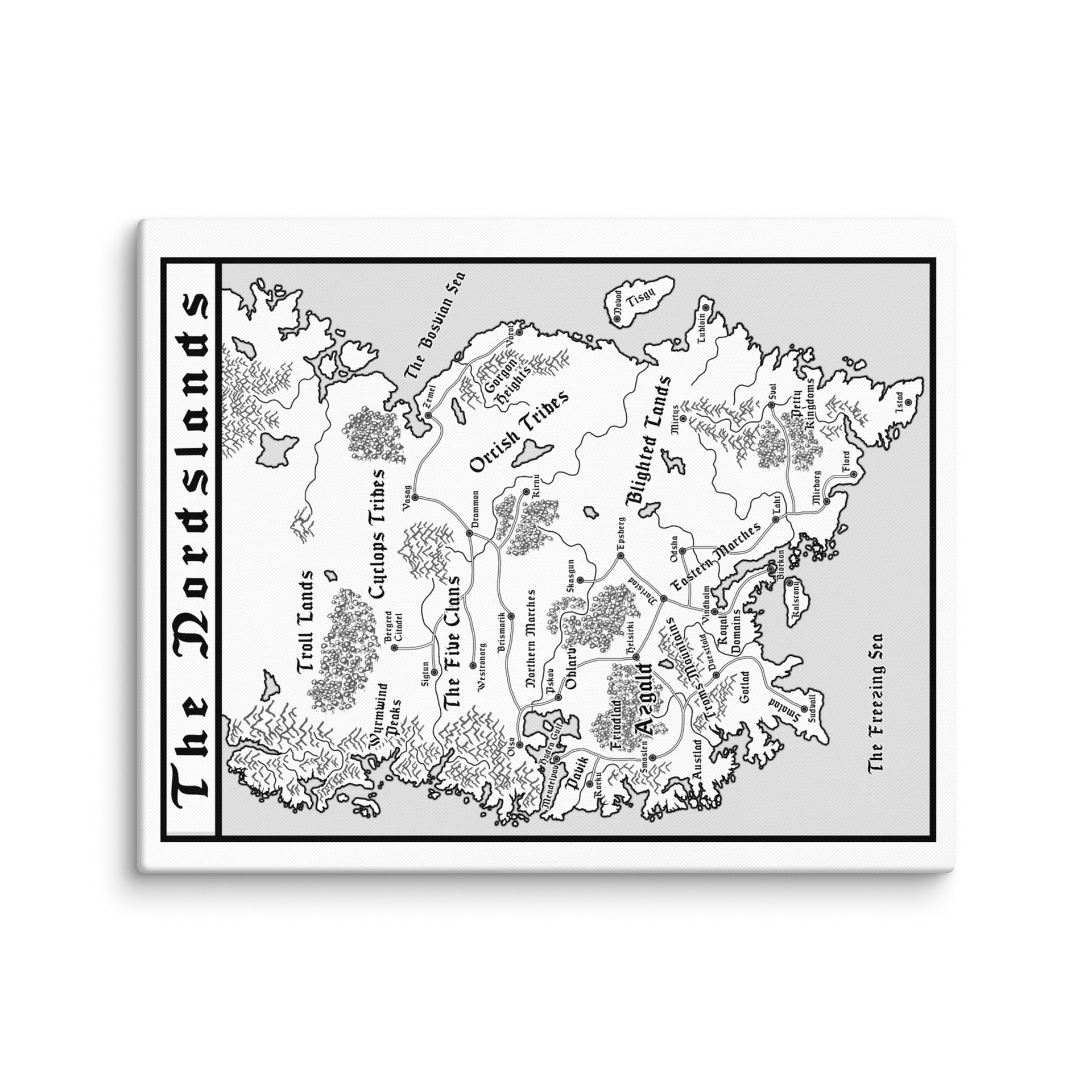 The Nordslands Canvas Print product image (2)