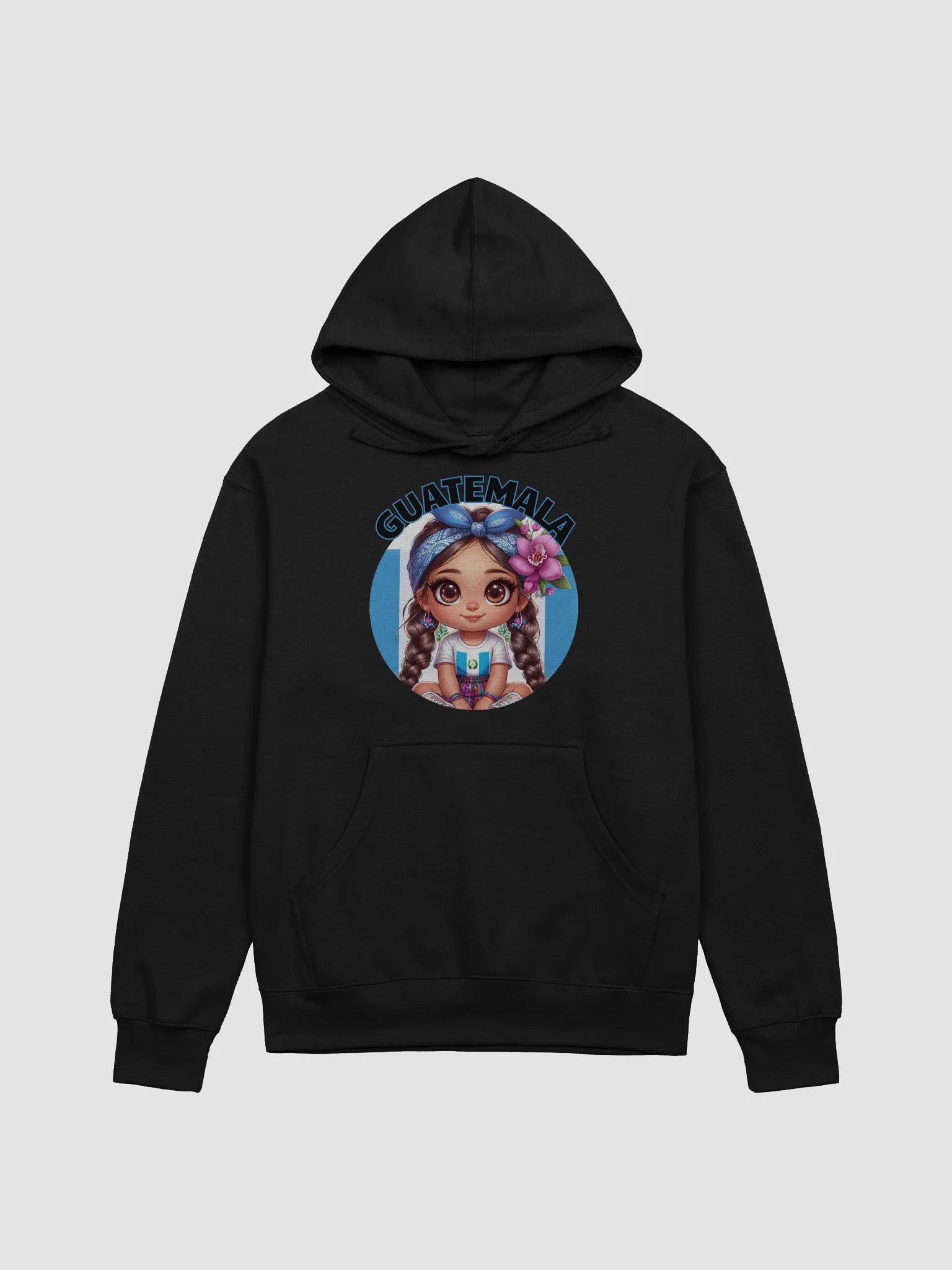 Guatemala Flag Cartoon Character Hoodie product image (1)