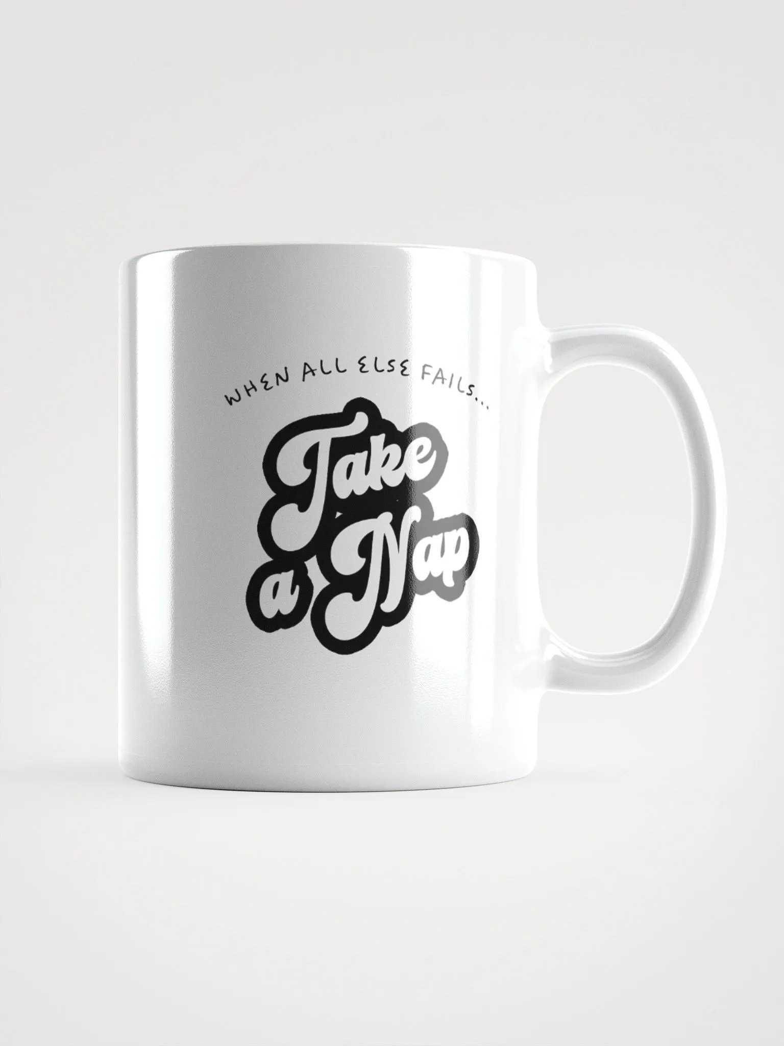 When All Else Fails Take a Nap Mug product image (1)