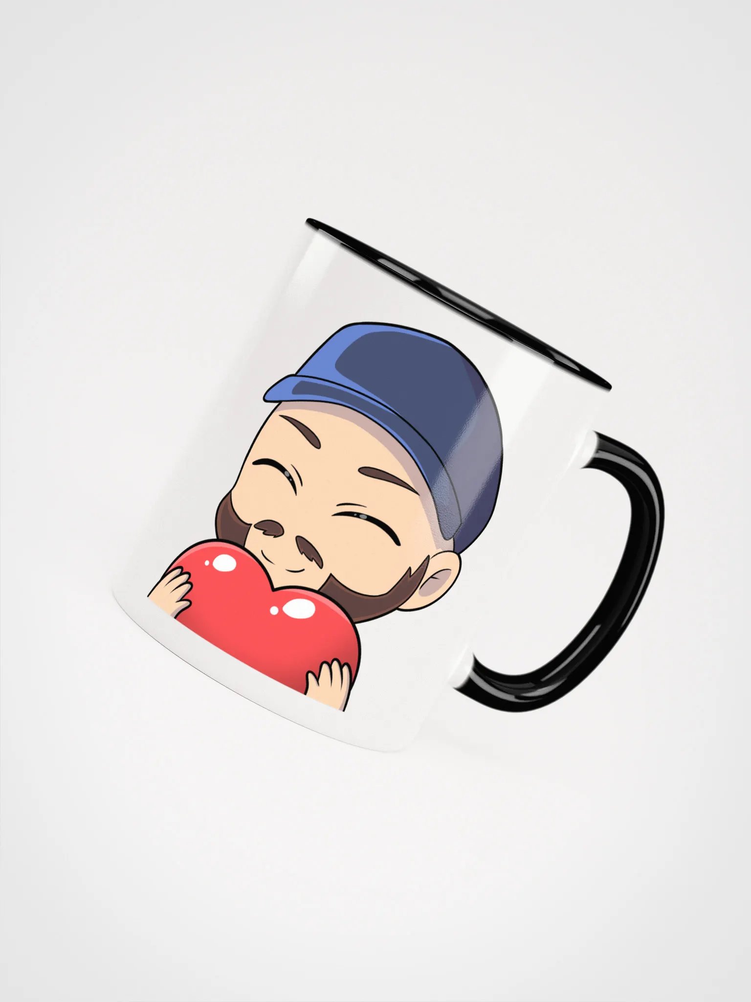 Heart Jonny colored ceramic mug product image (31)