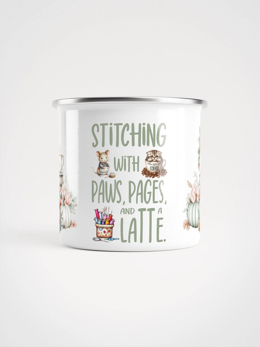 Whimsical Autumn Enamel Mug product image (2)