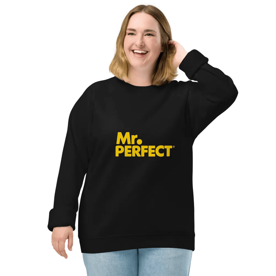 Mr. PERFECT Organic Raglan Sweatshirt product image (3)