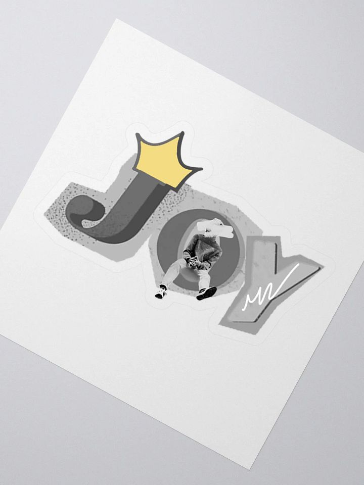JOY Monochrome Kiss Cut Stickers product image (2)