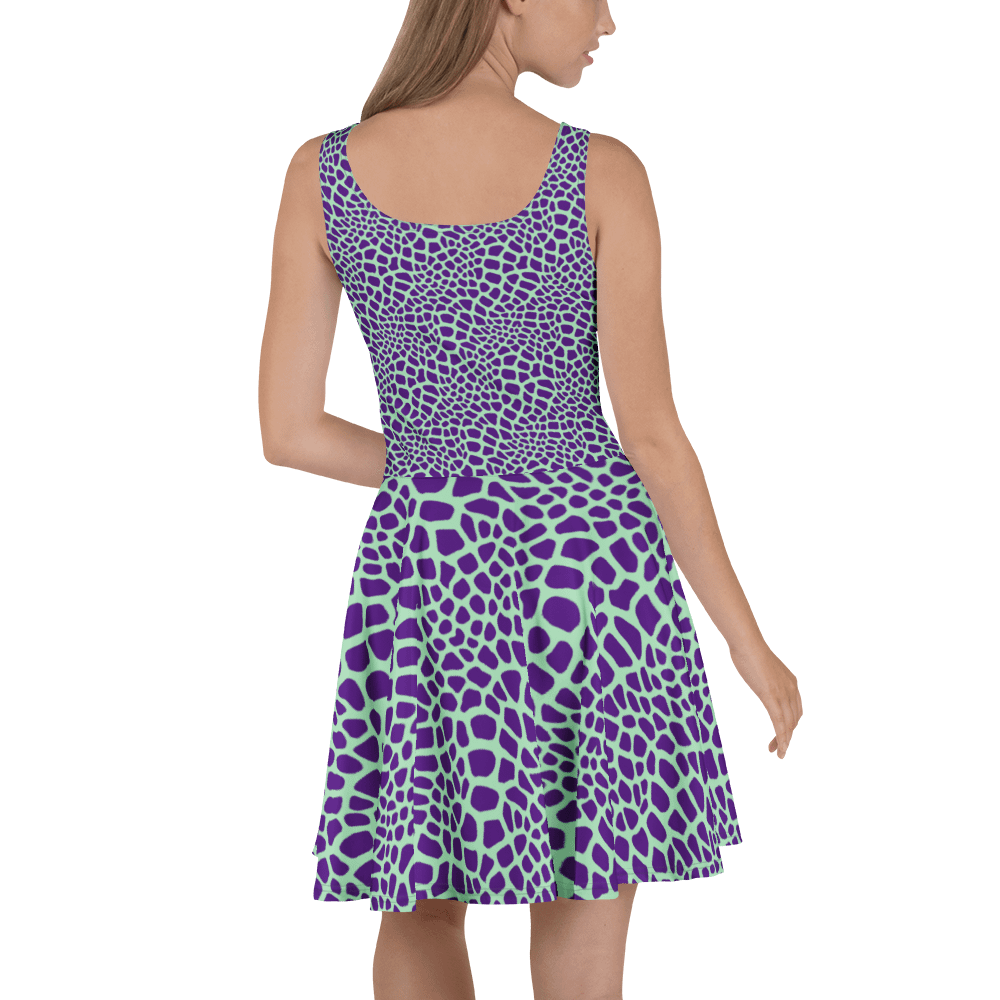 Green Giraffe Skater Dress product image (4)