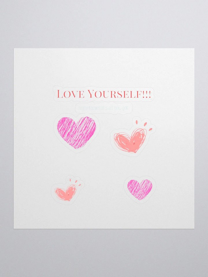 Love Yourself Stickers product image (1)