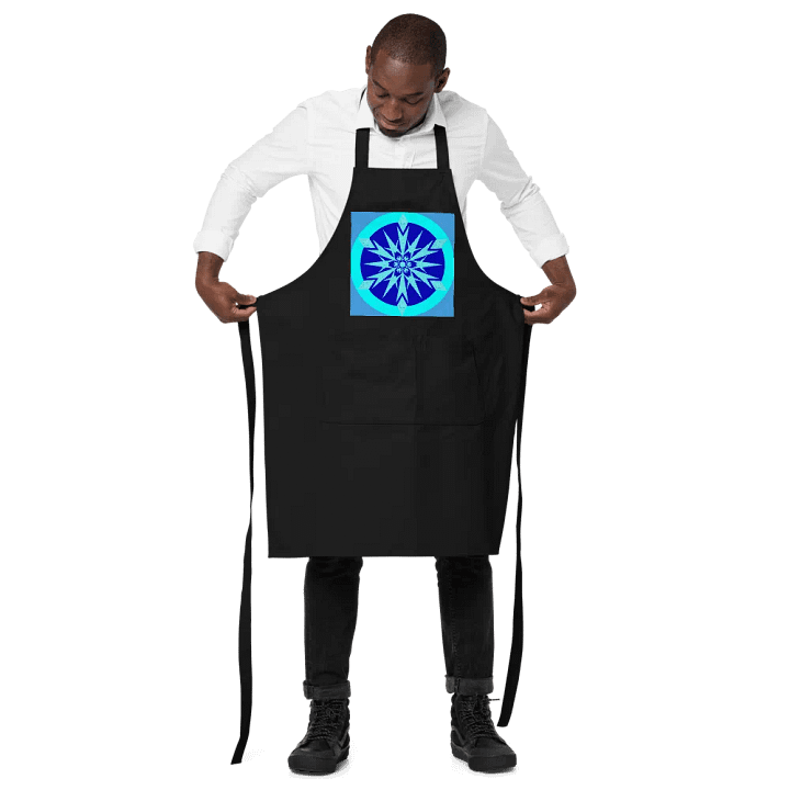 snowflake Organic Cotton Apron product image (3)