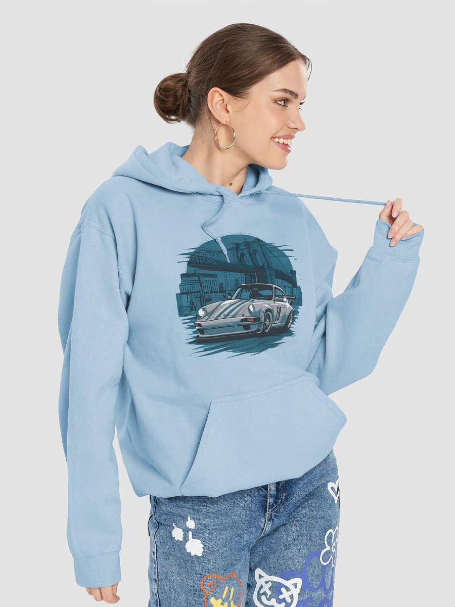 🔥 Japanese Sports Car & Samurai Temple Hoodie – Power & Tradition in One Design! 🚗⛩️ product image (7)