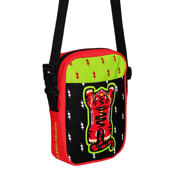 Red Electric Tiger with Black and Lime - Crossbody Bag product image (1)
