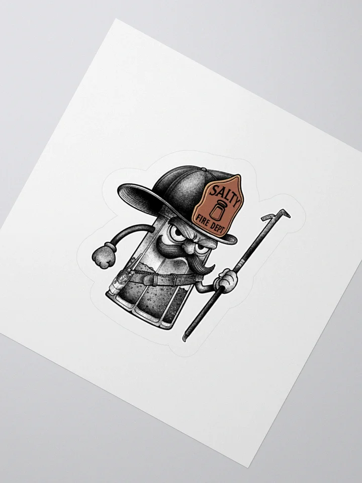 Salty Fireman Sticker product image (6)