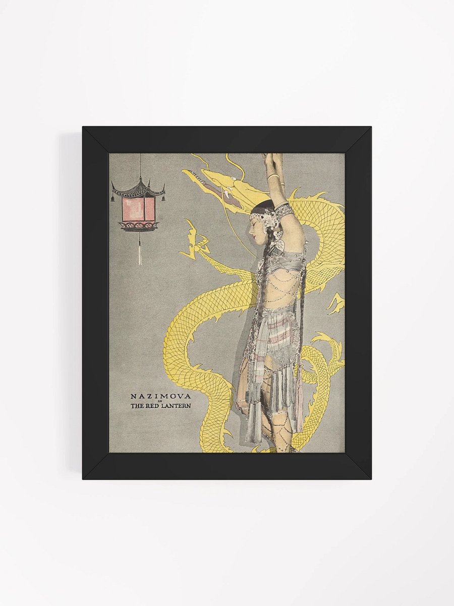 Nazimova The Red Lantern Framed Poster product image (26)