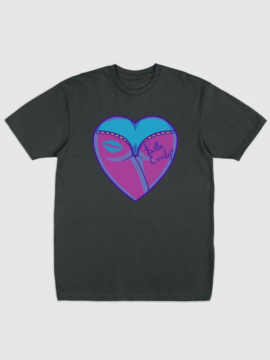 COLORFUL HEART BUTT TEE product image (1)