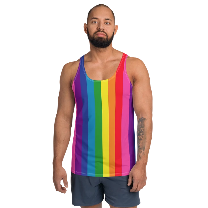 1978 Rainbow Pride Flag = 8-Color - All-Over Print Tank product image (2)
