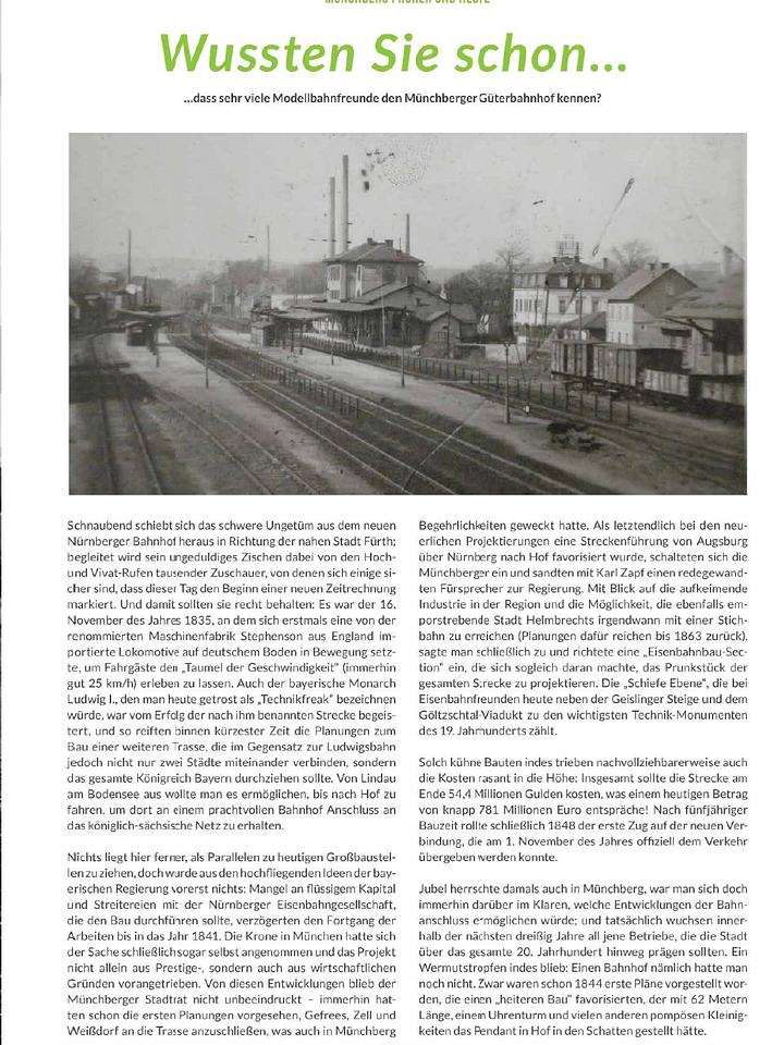 Münchberger Eisenbahngeschichte product image (1)