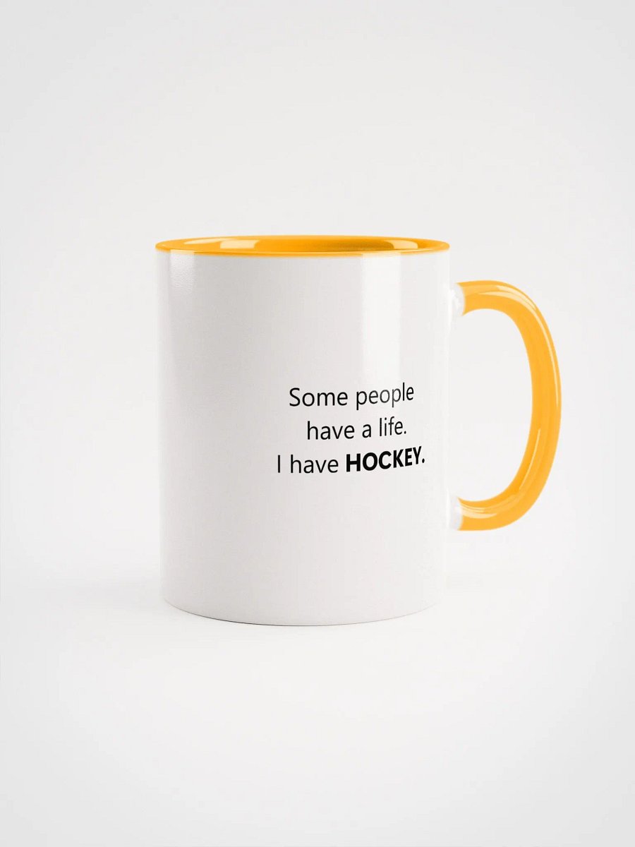 Grey logo Hockey Life mug product image (2)