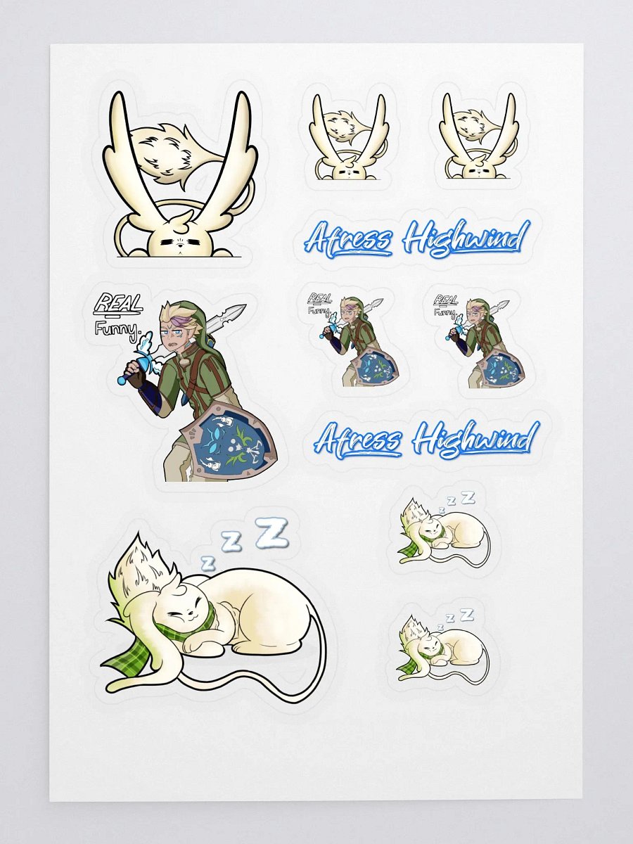 Afress Art Sticker Sheet #2 product image (3)