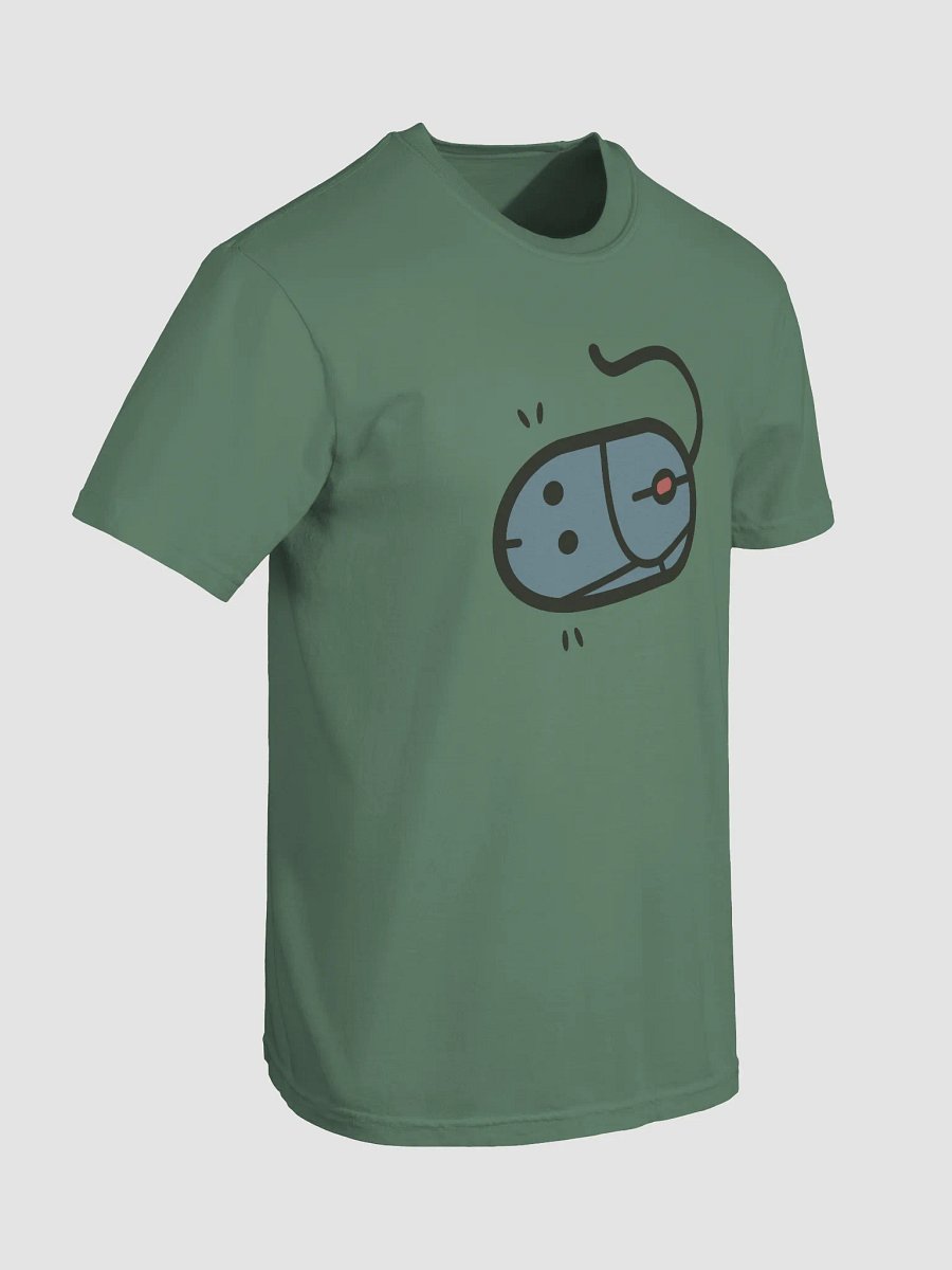 Computer Rat Big Artwork Heavyweight Tee - No Text product image (86)