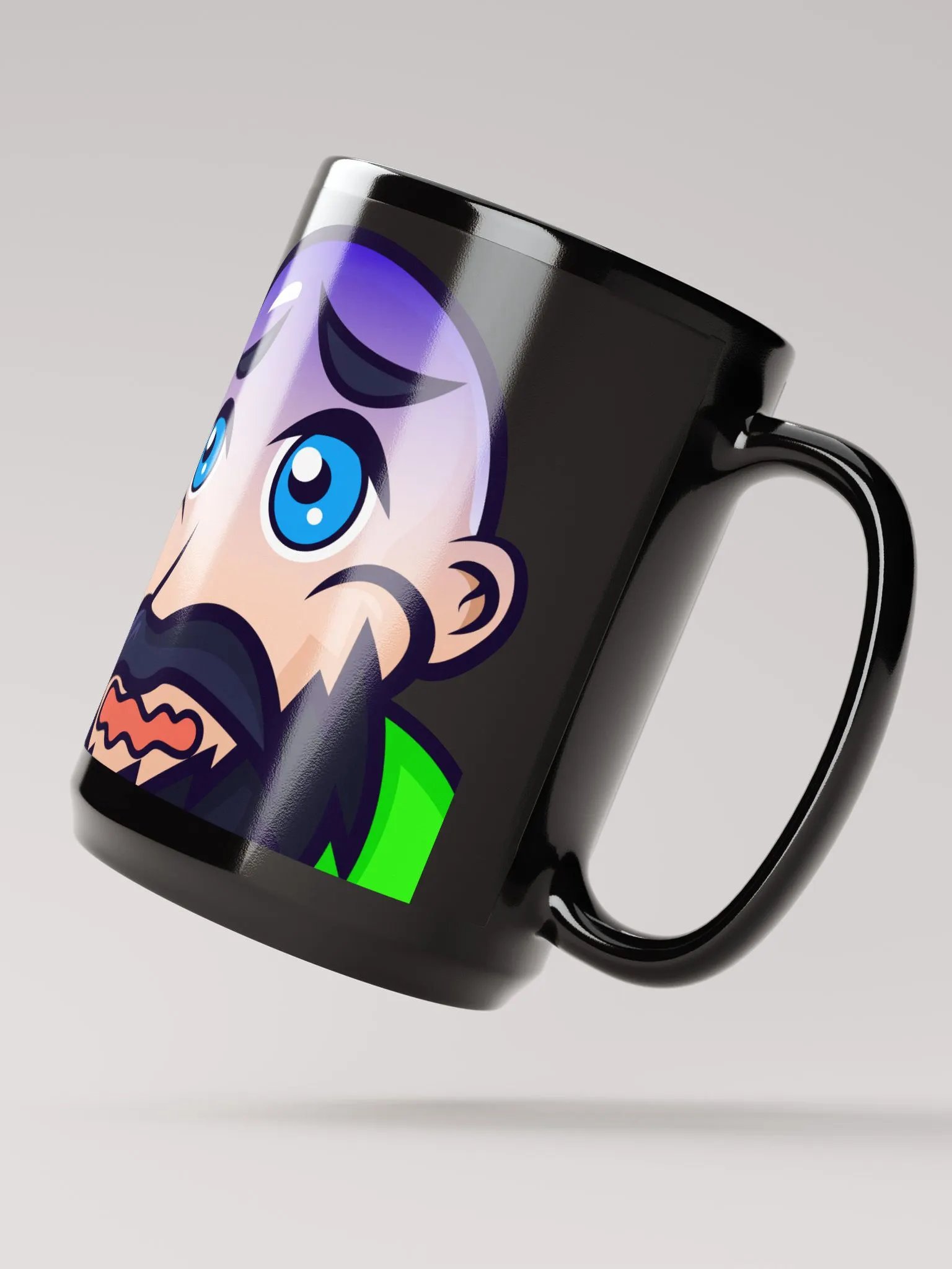 ftap Scared Black Coffee Cup product image (2)