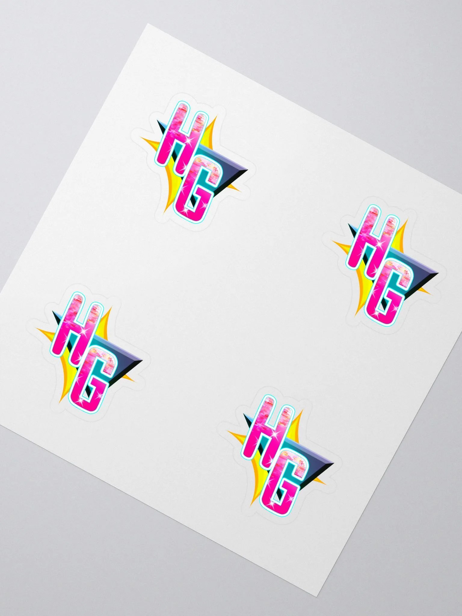 Hunter's Guild Emblem Kiss Cut Stickers - 4-sticker set product image (2)
