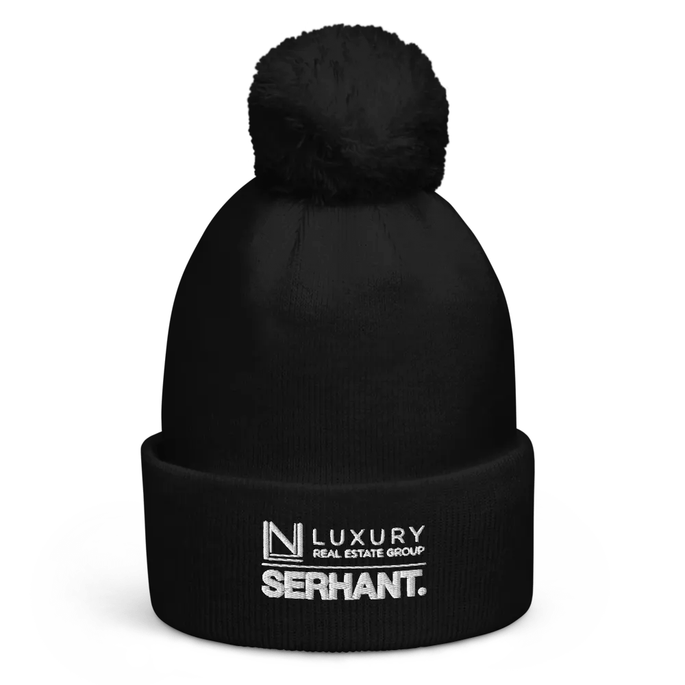 NJLRE X SERHANT - POM POM BEANIE product image (1)
