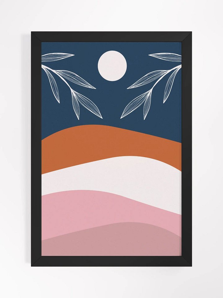 Lunar Serenity Framed Poster product image (4)