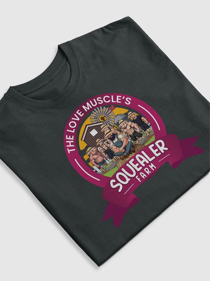 The Love Muscle’s Squealer Farm Tee (Black) product image (2)